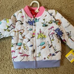 Infant/toddler Dr Seuss quilted jacket